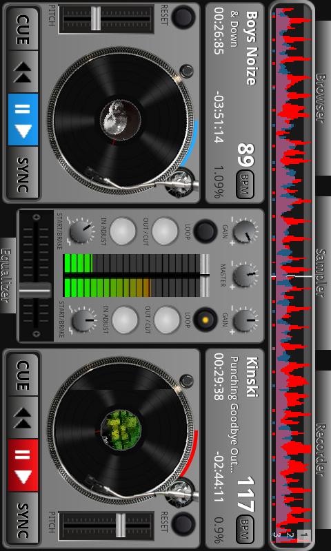 Free Download Virtual For DJs Mixer 2 for Java - App