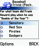 Baseball Trivia (Java)
