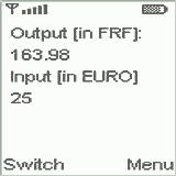 Euro Calculator for Java