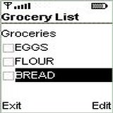 Grocery for Java