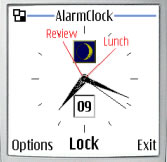 InfoTime Alarm Clock