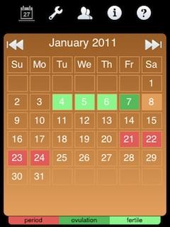 Ladytimer Ovulation Calendar (Java)
