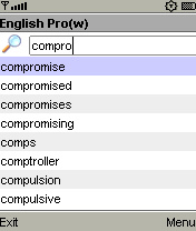 MSDict English Pro Dictionary (Java)