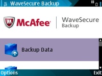 McAfee WaveSecure Backup (Java)