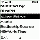 MiniPad for Java