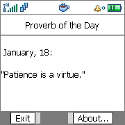 Proverb of the Day