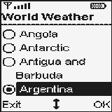 World Weather for Java