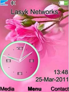 Analog Flower Clock