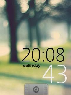 Android With Clock