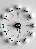 Animated Bite cute clock