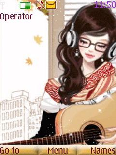 Apple - Guitar Girl