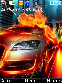 Audi Fire With Mp3