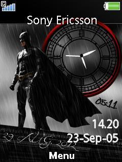 Batman Dual Clock