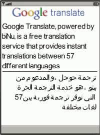 biNu Arabic Translate