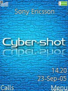 Blue Cyber Shot