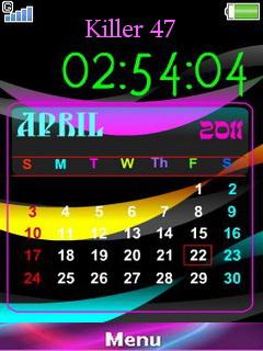 Calendar N Clock