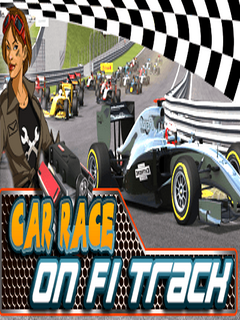 Car Race On F1 Track