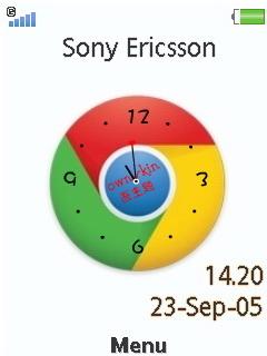 Chrome Clock