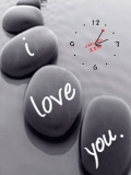 Clock I LOVE YOU
