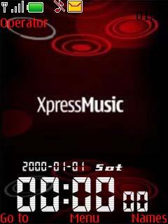 Clock - Xpressmusic3
