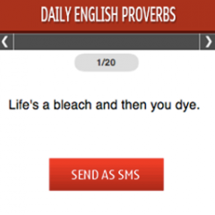 Daily English Proverbs S40