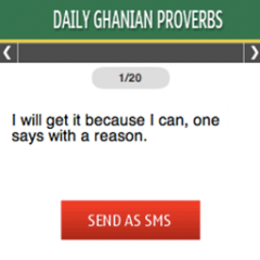 Daily Ghanian Proverbs S40