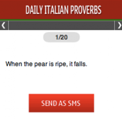 Daily Italian Proverbs S40