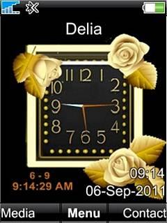 Dual Flower Clock