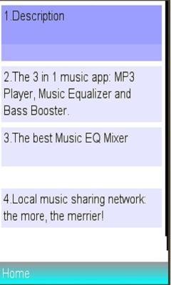 Equalizer music booster player / Songs