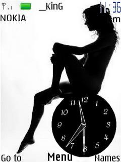 Girl Clock