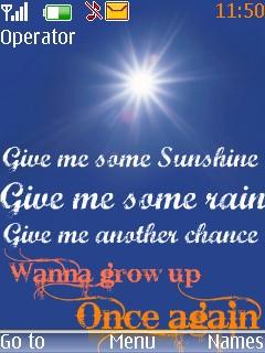 Give Me Sum Sunshine
