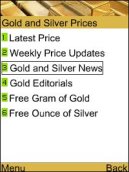 Gold and Silver Prices on biNu