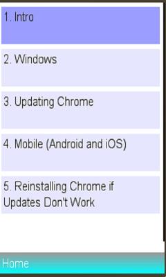 Google Chrome Updates