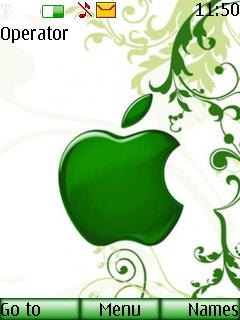 Green Apple Abstract