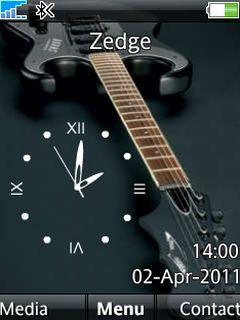 Guitar Clock