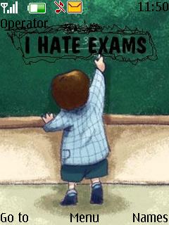 Hate Exams