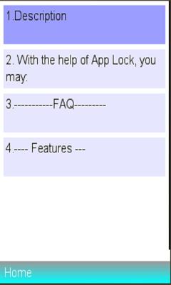 Info On Applock