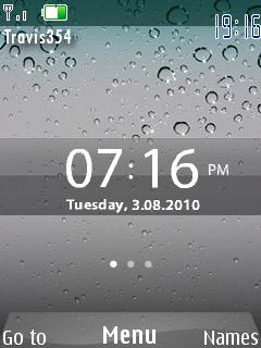 Iphone 4 Clock
