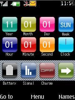Iphone Digital Clock