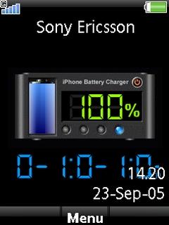 Ipone Battery Clock
