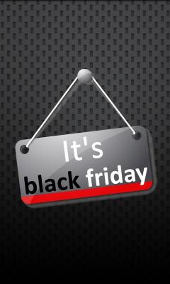It is Black Friday