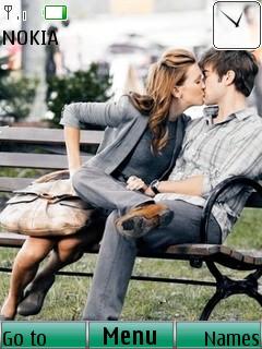 Kiss In Park