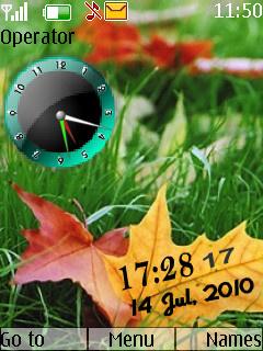 Leaf Clock