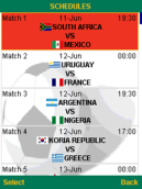 Match Schedule - World Cup