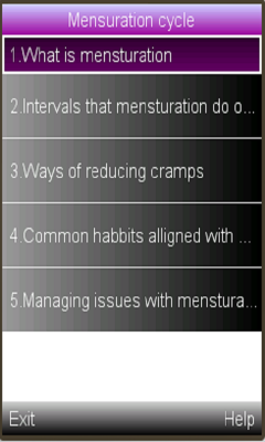 menstrual cycle monitor