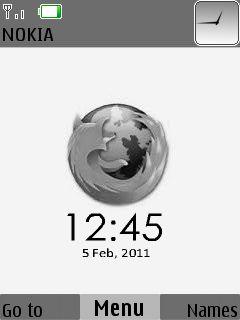 Mozilla Clock