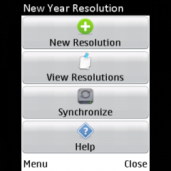 New Year Resolution