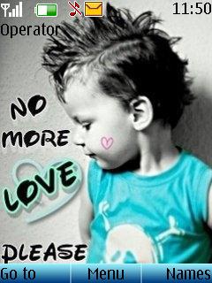No More Love Please