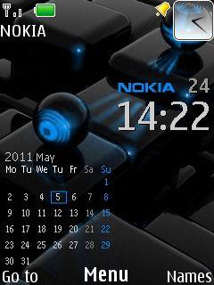 Nokia Calendar Clock