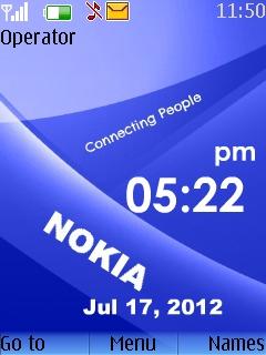 Nokia Glow Clock